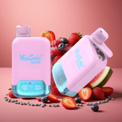 Vapsolo Twins 20000 Puffs Black Ice Dragon Fruit Strawberry & Raspberry Watermelon 40ml